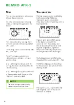 Предварительный просмотр 8 страницы REMKO ATR-5 Manual