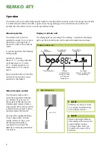 Preview for 6 page of REMKO ATY 260 Operation And Spare Parts