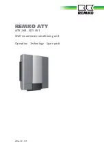 REMKO ATY 261 Operation,Technology,Spare Parts preview