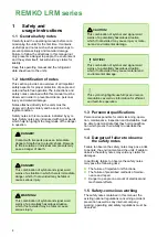 Preview for 4 page of REMKO HITLINE LRM 350 Operating And Installation Instructions