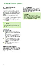 Preview for 16 page of REMKO HITLINE LRM 350 Operating And Installation Instructions