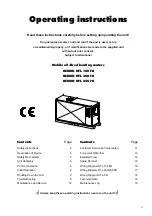 Preview for 3 page of REMKO HTL 150 FB Operation,Technology,Spare Parts