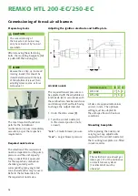 Предварительный просмотр 14 страницы REMKO HTL 200-EC Operating Manual