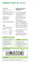 Preview for 8 page of REMKO KWD 100 EC Assembly And Operating Instructions Manual