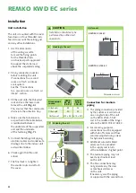 Preview for 22 page of REMKO KWD 100 EC Assembly And Operating Instructions Manual