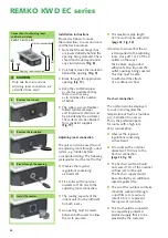 Preview for 24 page of REMKO KWD 100 EC Assembly And Operating Instructions Manual