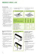 Предварительный просмотр 8 страницы REMKO KWK 100-4R Operation,Technology,Spare Parts