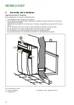 Preview for 14 page of REMKO KWT 200 DC Assembly And Operating Instructions Manual