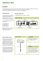 Preview for 6 page of REMKO MD 261 Operation,Technology,Spare Parts