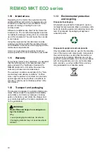 Предварительный просмотр 10 страницы REMKO MKT 255 ECO S-Line Operating And Installation Instructions