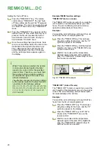 Preview for 20 page of REMKO ML 263 DC Assembly And Operating Instructions Manual