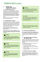 Preview for 4 page of REMKO MVD 222 Operating And Installation Instructions