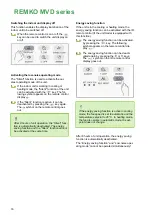 Preview for 16 page of REMKO MVD 222 Operating And Installation Instructions