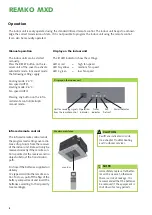 Preview for 8 page of REMKO MXD 200 Operation,Technology,Spare Parts