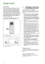 Предварительный просмотр 20 страницы REMKO MXT 263 Assembly And Operating Instructions Manual