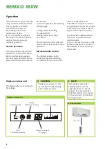 Preview for 8 page of REMKO MXV 200 Operation,Technology,Spare Parts