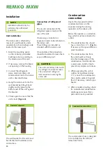 Preview for 20 page of REMKO MXV 200 Operation,Technology,Spare Parts