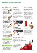 Preview for 8 page of REMKO PGM 30 Operating And Installation Instructions