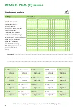 Preview for 20 page of REMKO PGM 30 Operating And Installation Instructions