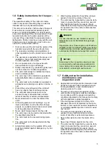 Preview for 5 page of REMKO RAV 35 Operating Instructions Manual