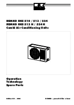 Preview for 1 page of REMKO RKS 510 Operation,Technology,Spare Parts