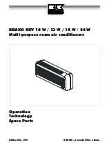 REMKO RKW 10 W Operation,Technology,Spare Parts preview