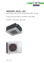 REMKO RVD 1051DC Operation Manual предпросмотр