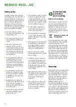 Preview for 4 page of REMKO RVD 351DC Operation Manual