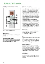 Preview for 20 page of REMKO RVT 265 DC Operating And Installation Instructions