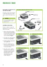 Preview for 18 page of REMKO RXD 1200 Operation,Technology,Spare Parts