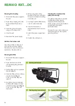 Предварительный просмотр 14 страницы REMKO RXT 1051DC Operation Manual