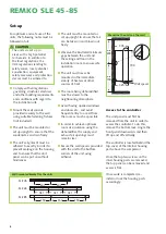 Preview for 8 page of REMKO SLE 45 Operation,Technology,Spare Parts