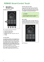 Предварительный просмотр 8 страницы REMKO Smart Control Touch Operating Manual