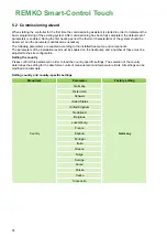 Предварительный просмотр 74 страницы REMKO Smart Control Touch Operating Manual