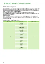 Preview for 84 page of REMKO Smart-Control Touch Operating Manual