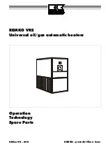 REMKO VRS 120 Operation,Technology,Spare Parts предпросмотр