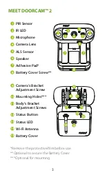 Preview for 3 page of Remo+ DoorCam 2 Quick Start Manual