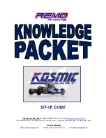 Предварительный просмотр 1 страницы Remo Racing Kosmic Kart Setup Manual