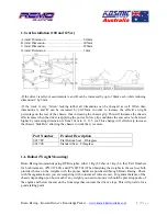 Предварительный просмотр 3 страницы Remo Racing Kosmic Kart Setup Manual