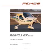 Remos GX eLITE Pilot Operating Handbook preview