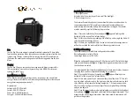 Preview for 2 page of Remote Audio Lifebox 20 User Manual