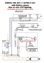 Предварительный просмотр 5 страницы Remote Control Systems ALPHA-3-LO Instructions Manual