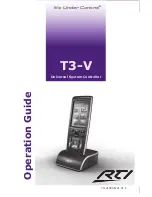 Preview for 1 page of Remote Technologies T3-V Operation Manual