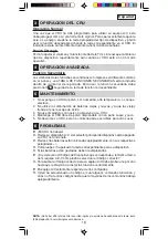 Preview for 17 page of Remotec BW0372 Operating Instructions Manual