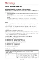 Preview for 5 page of Remotec ZRP-120NA User Manual