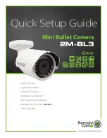 Remotecamplus 2M-BL3 Quick Setup Manual предпросмотр