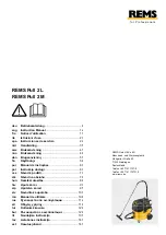 REMS Pull 2 L Instruction Manual preview