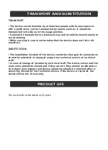 Preview for 6 page of Remta R112CE User Manual