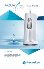 Rena Ware Aqua Nano CTU-100 Use & Care Manual предпросмотр