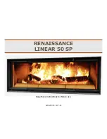 Preview for 1 page of Renaissance Fireplaces LINEAR 50 SP Instructions Manual